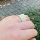 Large Solid Gold Diamond Hip Hop Ring  customdiamjewel   