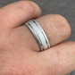 7mm Plain Brushed Finished Ring  customdiamjewel   