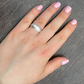 7mm Plain Brushed Finished Ring  customdiamjewel   