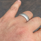 7mm Plain Brushed Finished Ring  customdiamjewel   