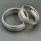 7mm Plain Brushed Finished Ring  customdiamjewel   