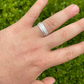 7mm Plain Brushed Finished Ring  customdiamjewel   
