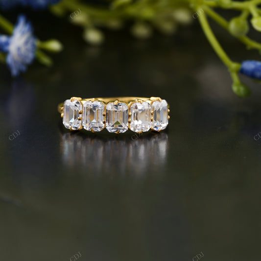 Lab-Grown Diamond Prong Set Band Ring