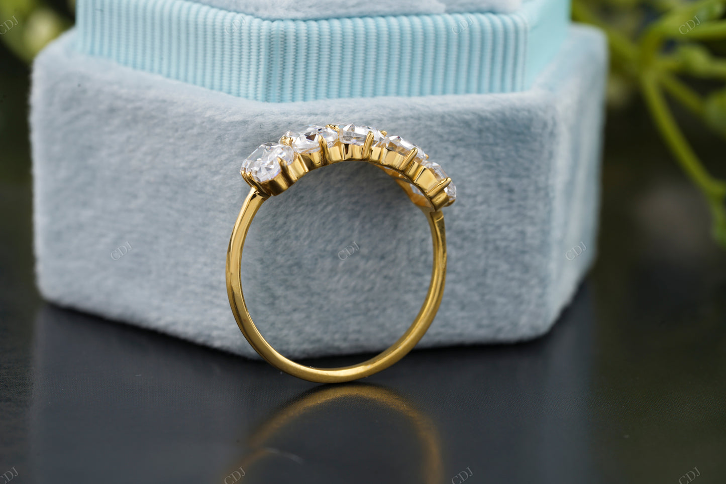 Lab-Grown Diamond Prong Set Band Ring