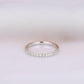 White Gold Full Eternity Lab Grown Diamond Wedding Band Wedding Band customdiamjewel   