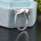 Geometric Hexagon Lab-Grown Diamond Ring