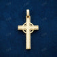Alternative Diamond Celtic Cross Pendant  customdiamjewel   