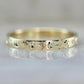 Unique Sterling Silver Stackable Wedding Band customdiamjewel