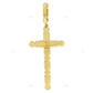 2 Inch Moissanite Flower Cross Pendant hip hop jewelry CustomDiamJewel