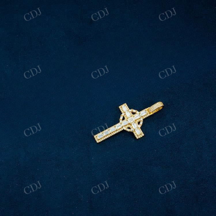 Alternative Diamond Celtic Cross Pendant  customdiamjewel   