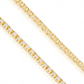 Trendy Unique Hip Hop Style Yellow gold Tennis bracelet CustomDiamJewel