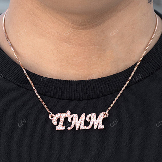 Custom Diamond Name Pendant Hip Hop Jewelry hip hop jewelry CustomDiamJewel