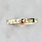 Unique Sterling Silver Stackable Wedding Band customdiamjewel