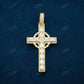 Alternative Diamond Celtic Cross Pendant  customdiamjewel   