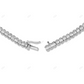Moissanite 14KT Gold Plated GRA Certificated Tennis Chain CustomDiamJewel