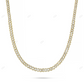 Moissanite 14KT Gold Plated GRA Certificated Tennis Chain CustomDiamJewel