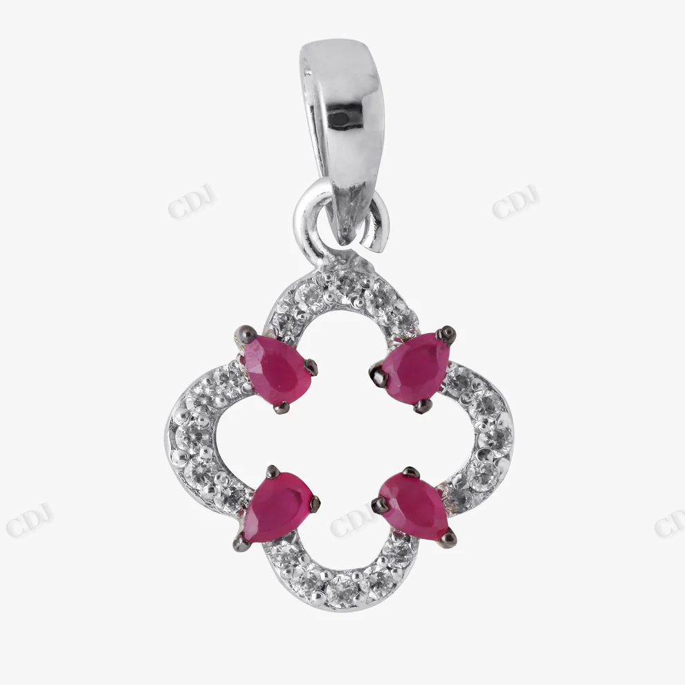 Sterling Silver Fancy Shape Pendant hip hop jewelry CustomDiamJewel