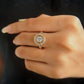 Round Cut Lab Grown Diamond Engagement Ring