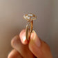 Round Cut Lab Grown Diamond Engagement Ring