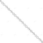 Fully Iced Out VVS Moissanite Infinity Chain CustomDiamJewel