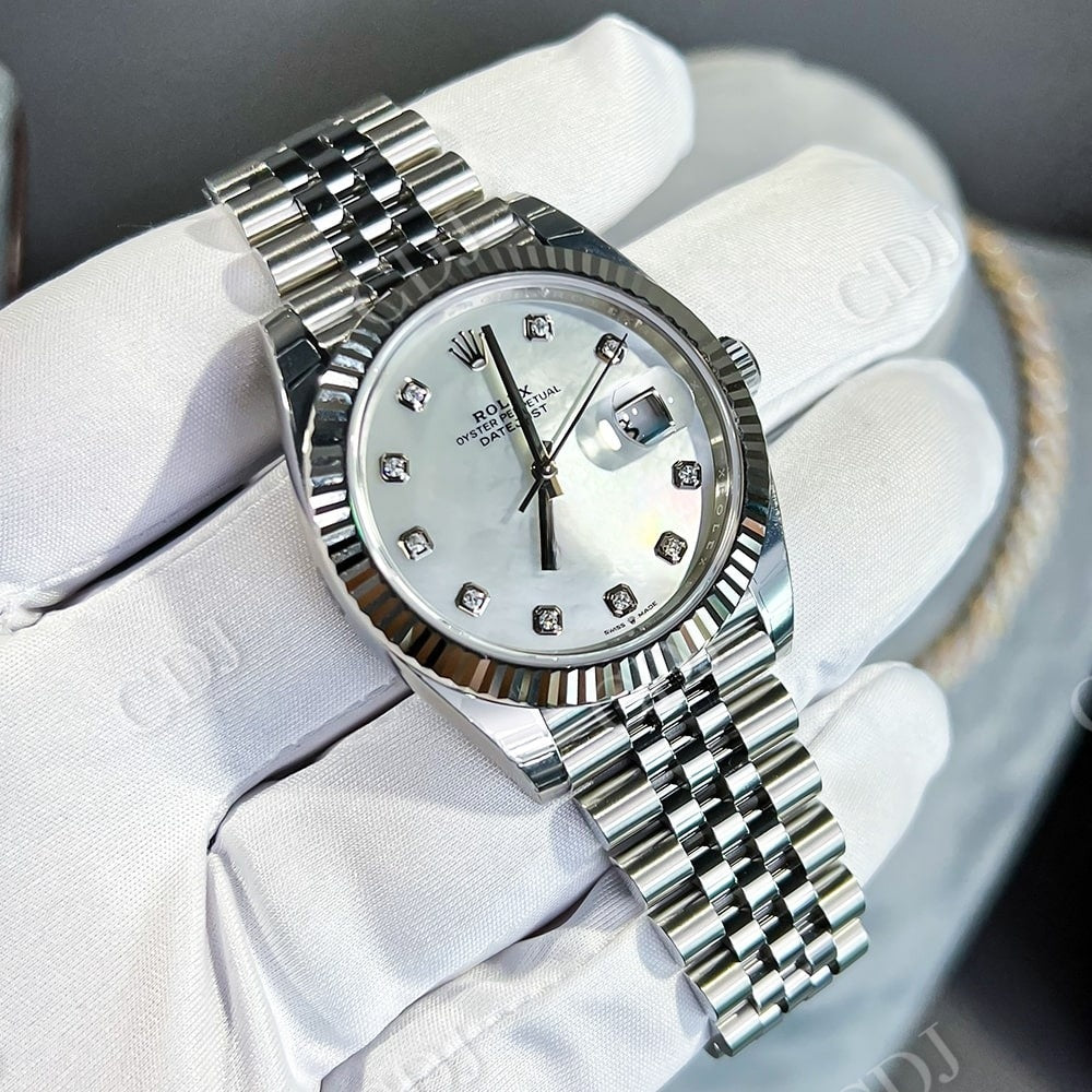Rolex Stainless Steel Luxury Wrist Watch customdiamjewel