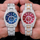 Rolex Sky Dweller VVS Diamond Watch For Rapper customdiamjewel