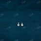 7.50MM Round Cut Hip Hop Studs Earrings hip hop jewelry customdiamjewel   