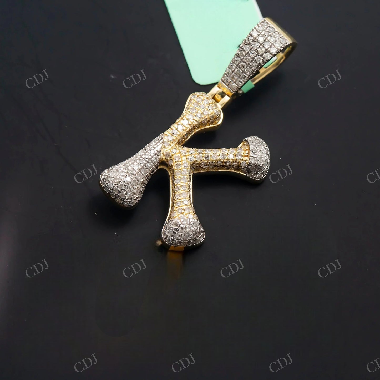 925 Silver Moissanite Iced Out K Pendant Hip Hop Pendent customdiamjewel