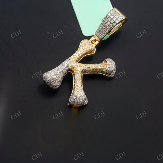 925 Silver Moissanite Iced Out K Pendant Hip Hop Pendent customdiamjewel