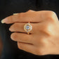 Round Cut Lab Grown Diamond Engagement Ring