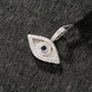 Evil Eye Charm 925 Silver Moissanite Pendant Hip Hop Pendent customdiamjewel