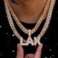Full Ice Out Hip Hop Style Fancy And Trendy Name Pendant hip hop jewelry CustomDiamJewel