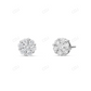 0.20CT Round Cut Moissanite Diamond Stud Earrings Stud earrings CustomDiamJewel