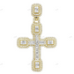 3.25 CTW Iced Out Religious 14K Cross Pendant hip hop jewelry CustomDiamJewel