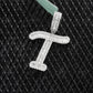 1" Custom Made T Letter 925 Silver Moissanite pendant Hip Hop Pendent customdiamjewel