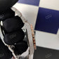 Hip Hop Buss Down Dual Tone Moissanite Dimaond Watch Luxury Jewelry For Him customdiamjewel