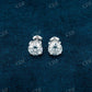 7.50MM Round Cut Hip Hop Studs Earrings hip hop jewelry customdiamjewel   
