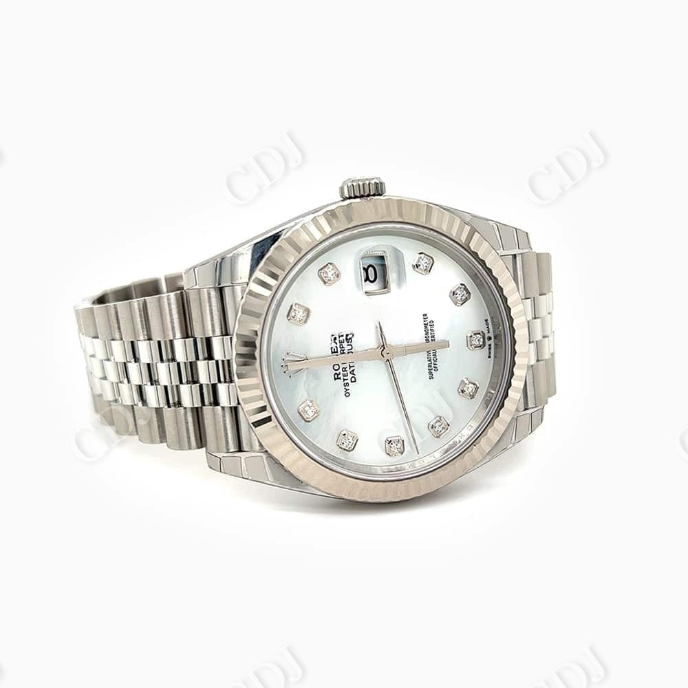 Rolex Stainless Steel Luxury Wrist Watch customdiamjewel