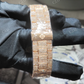Natural Diamond Studded Iced Out Hip Hop Watch customdiamjewel