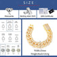 Hip Hop 20mm Bubble Cuban Moissanite Bracelet hip hop jewelry CustomDiamJewel