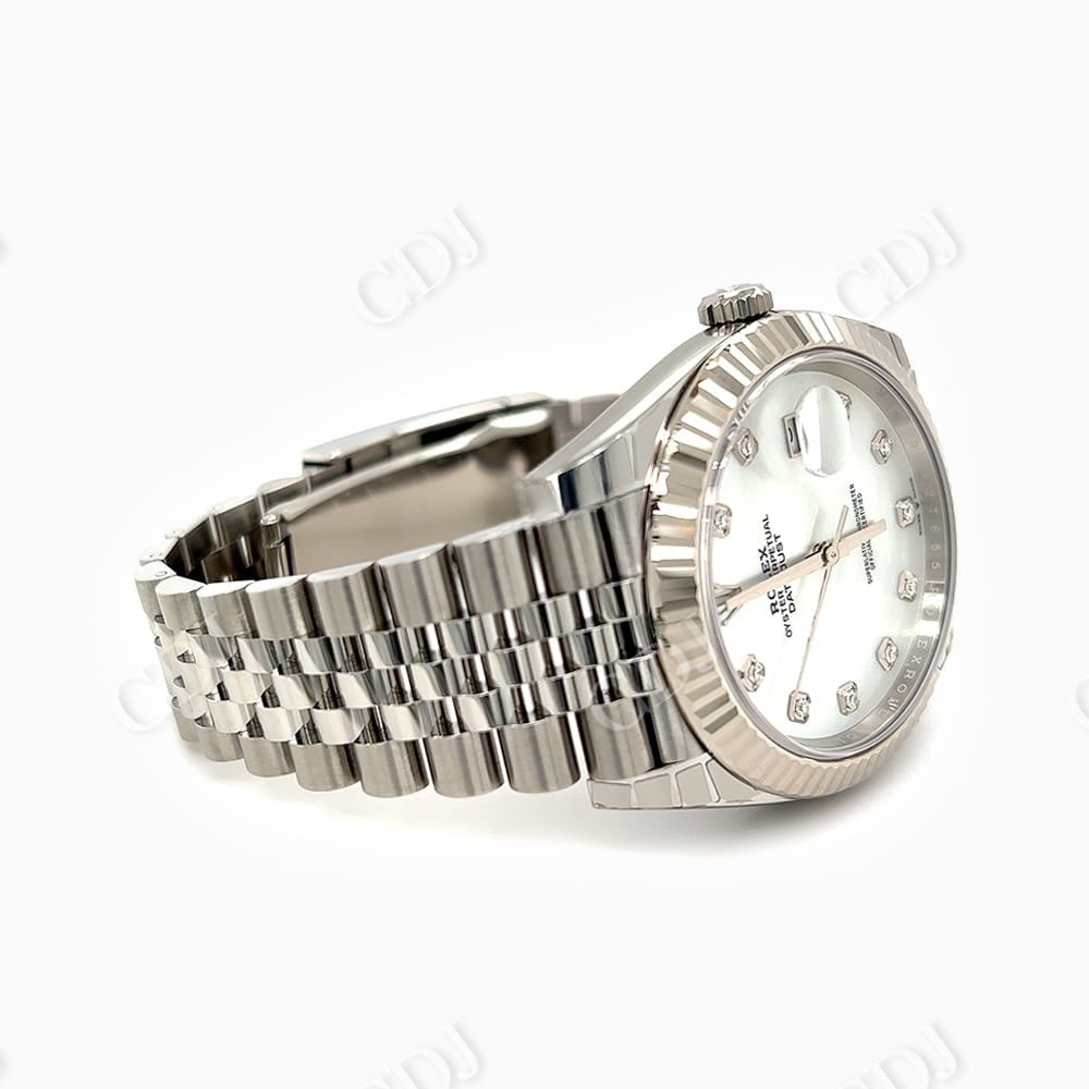 Rolex Stainless Steel Luxury Wrist Watch customdiamjewel