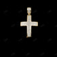 Hip Hop Moissanite 925 Silver Cross Pendant Hip Hop Pendent customdiamjewel
