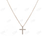 925 Silver Moissanite Diamond Minimalist Cross Unisex Pendant Hip Hop Pendent customdiamjewel