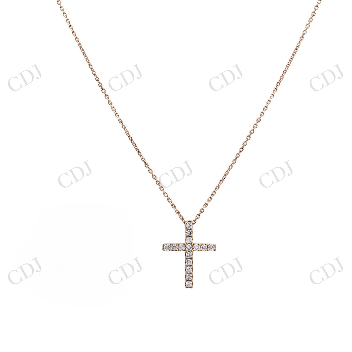 925 Silver Moissanite Diamond Minimalist Cross Unisex Pendant Hip Hop Pendent customdiamjewel