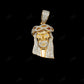 0.50 CTW 925 Silver Moissanite Jesus Face Unisex Pendant Hip Hop Pendent customdiamjewel