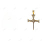 925 Silver Moissanite Customized Cross Pendant Hip Hop Pendent customdiamjewel