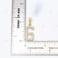 Hip Hop Number 6 925 Silver Moissanite Pendant Hip Hop Pendent customdiamjewel