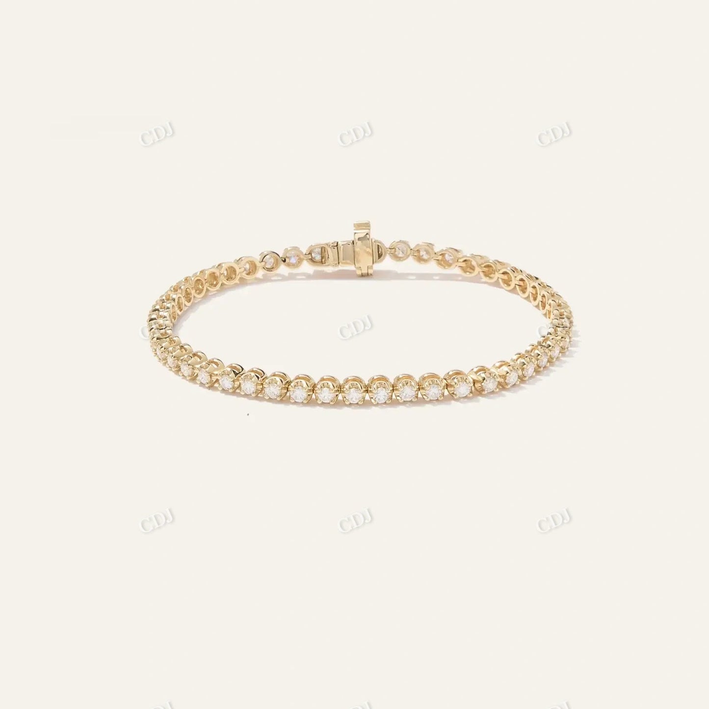 10K Moissanite Diamond Crown Set Tennis Bracelet hip hop jewelry customdiamjewel