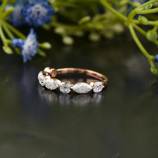 Rose Gold Lab-Grown Diamond Band