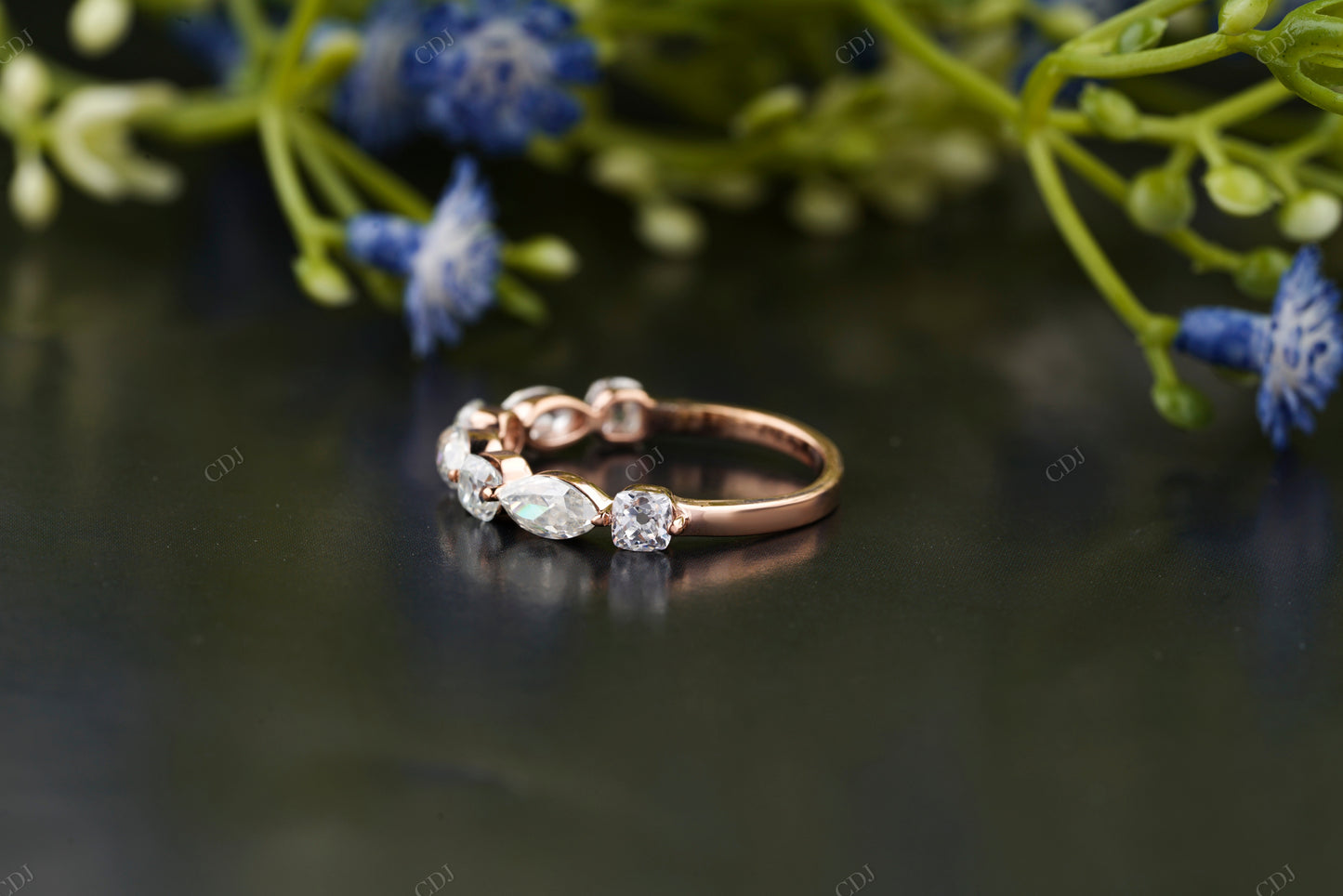 Rose Gold Lab-Grown Diamond Band